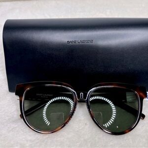 Saint Laurent SL M28/F 005 55 16 145 Women’s Sunglasses Tortoise Brown
